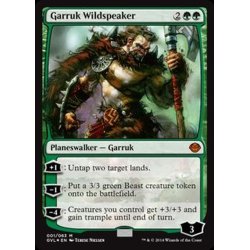 画像1: [EX+]野生語りのガラク/Garruk Wildspeaker《英語》【Duel Decks: Garruk vs. Liliana】