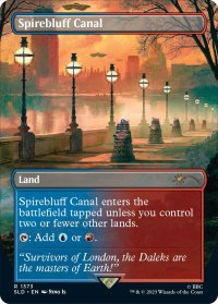 (FOIL)(1373)尖塔断の運河/Spirebluff Canal《英語》【SLD】