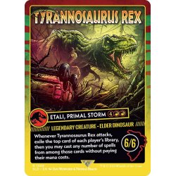 画像1: (1389)Tyrannosaurus Rex　//　原初の嵐、エターリ/Etali, Primal Storm《英語》【SLD】