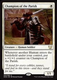 [EX]教区の勇者/Champion of the Parish《英語》【Duel Decks: Blessed vs. Cursed】