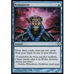 画像1: [EX+]渦まく知識/Brainstorm《英語》【Coldsnap Theme Deck Reprints】