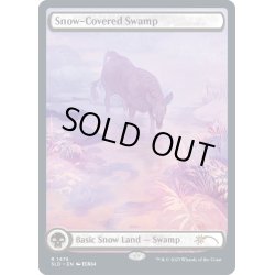 画像1: [EX+](FOIL)(1475)冠雪の沼/Snow-Covered Swamp《英語》【SLD】
