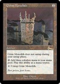 [HPLD]厳かなモノリス/Grim Monolith《日本語》【ULG】