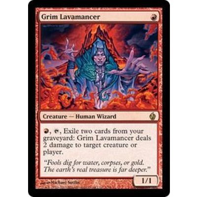 渋面の溶岩使い/Grim Lavamancer《英語》【Premium Deck Series: Fire and Lightning】
