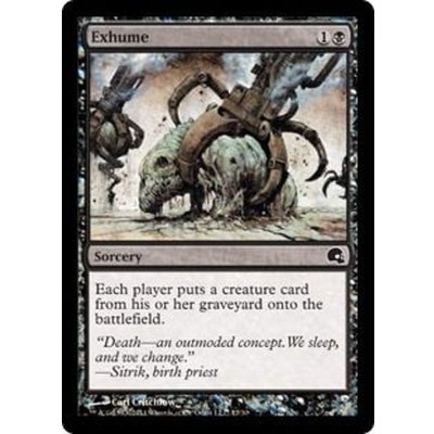 [EX+]死体発掘/Exhume《英語》【Premium Deck Series: Graveborn】