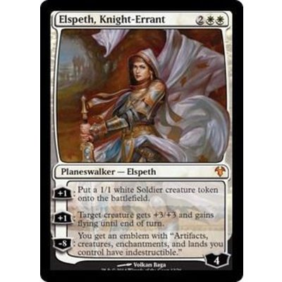 [EX+]遍歴の騎士、エルズペス/Elspeth, Knight-Errant《英語》【Magic Modern Event Deck】