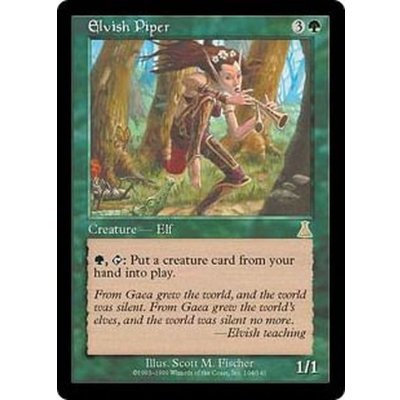 [EX]エルフの笛吹き/Elvish Piper《英語》【UDS】