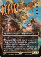 (1625)フェイに呪われた王、コルヴォルド/Korvold, Fae-Cursed King《英語》【SLD】