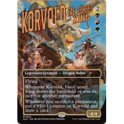 画像1: (1625)フェイに呪われた王、コルヴォルド/Korvold, Fae-Cursed King《英語》【SLD】