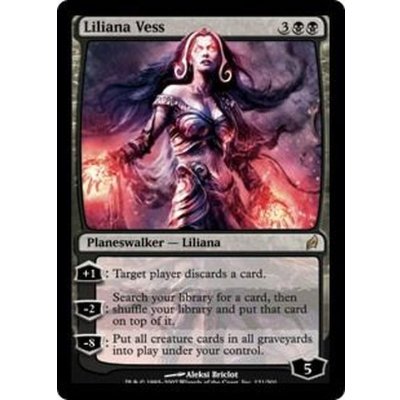 [EX+]リリアナ・ヴェス/Liliana Vess《英語》【LRW】