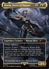 [EX](FOIL)(1742)Storm, Force of Nature《英語》【SLD】