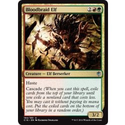 画像1: [EX+]血編み髪のエルフ/Bloodbraid Elf《英語》【Commander 2016】
