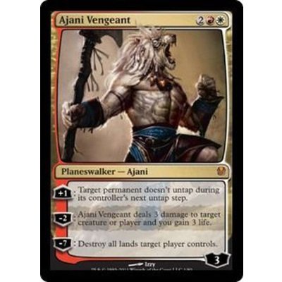 [EX+]復讐のアジャニ/Ajani Vengeant《英語》【Duel Decks: Ajani vs. Nicol Bolas】