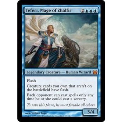 ザルファーの魔道士、テフェリー/Teferi, Mage of Zhalfir《英語》【From the Vault: Legends】