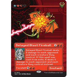 画像1: (FOIL)(1824)ディレイド・ブラスト・ファイアーボール/Delayed Blast Fireball《英語》【SLD】