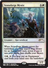 [EX]石鍛冶の神秘家/Stoneforge Mystic《英語》【Grand Prix Promos】