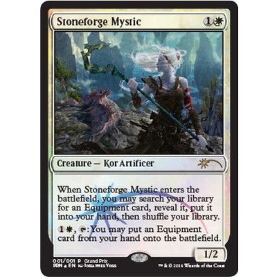 [EX+]石鍛冶の神秘家/Stoneforge Mystic《英語》【Grand Prix Promos】