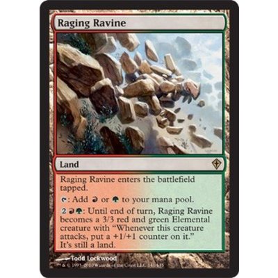 怒り狂う山峡/Raging Ravine《英語》【WWK】