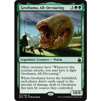 全てを喰らうグロサーマ/Grothama, All-Devouring《英語》【BBD】