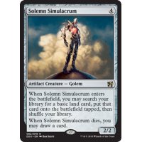 [EX+]真面目な身代わり/Solemn Simulacrum《英語》【Duel Decks: Elves vs. Inventors】