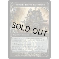 黒き剣の継承者コーラシュ/Korlash, Heir to Blackblade《英語》【Prerelease Cards(FUT)】