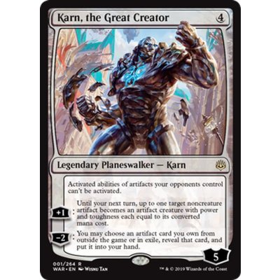 [HPLD]大いなる創造者、カーン/Karn, the Great Creator《英語》【WAR】