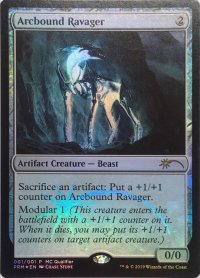 [EX+]電結の荒廃者/Arcbound Ravager《英語》【WMCQ Promo Cards】