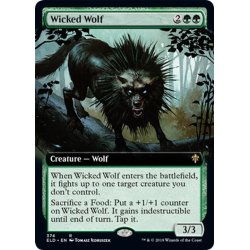 画像1: (フルアート)意地悪な狼/Wicked Wolf《英語》【ELD】