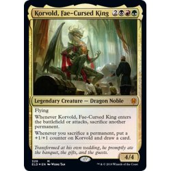 画像1: [EX+]フェイに呪われた王、コルヴォルド/Korvold, Fae-Cursed King《英語》【ELD】