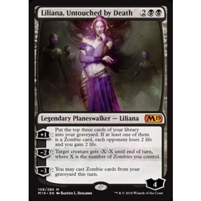 [EX+]死が触れぬ者、リリアナ/Liliana, Untouched by Death《英語》【M19】