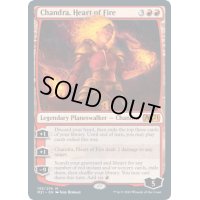 (FOIL)(プロモスタンプ)炎の心、チャンドラ/Chandra, Heart of Fire《英語》【M21】