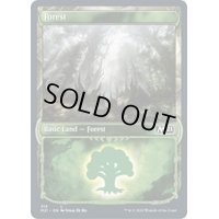 (FOIL)(ショーケース枠)森/Forest《日本語》【M21】