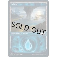 (FOIL)(ショーケース枠)島/Island《日本語》【M21】