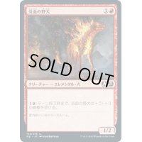 (FOIL)炎血の野犬/Igneous Cur《日本語》【M21】
