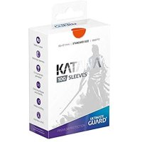 『KATANASleevesStandardSize（橙）』100枚入り《-》【スリーブ】