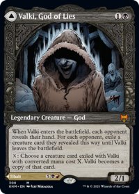 [EX](ショーケース枠)嘘の神、ヴァルキー/Valki, God of Lies《英語》【KHM】
