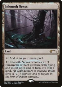 [EX]墨蛾の生息地/Inkmoth Nexus《英語》【WMCQ Promo Cards】