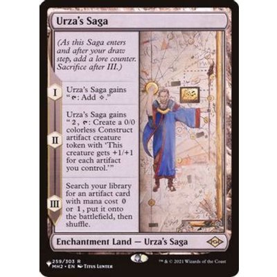 [EX+]ウルザの物語/Urza's Saga《英語》【Reprint Cards(The List)】