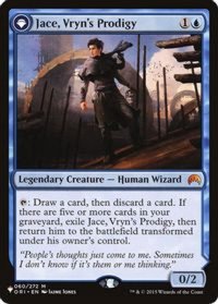 ヴリンの神童、ジェイス/Jace, Vryn's Prodigy《英語》【Reprint Cards(Secret Lair Commander)】