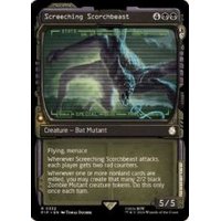 (FOIL)(ショーケース枠)金切り声のスコーチビースト/Screeching Scorchbeast《英語》【PIP】