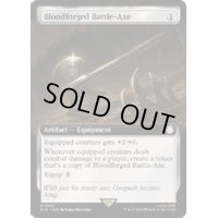 [EX+](FOIL)(フルアート)血鍛冶の戦斧/Bloodforged Battle-Axe《英語》【PIP】