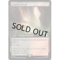 [EX+](FOIL)(フルアート)泥濘の峡谷/Canyon Slough《英語》【PIP】