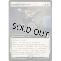 [EX+](FOIL)(フルアート)重量過多/Overencumbered《英語》【PIP】