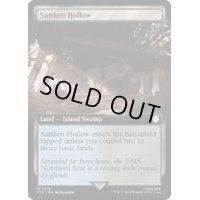 [EX+](FOIL)(フルアート)窪み渓谷/Sunken Hollow《英語》【PIP】