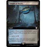 (サージFOIL)(フルアート)欺瞞の神殿/Temple of Deceit《英語》【PIP】
