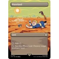 (FOIL)(フルアート)不毛の大地/Wasteland《英語》【PIP】