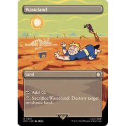 画像1: [EX+](FOIL)(フルアート)不毛の大地/Wasteland《英語》【PIP】
