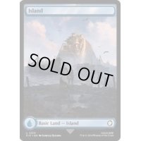 [EX+](FOIL)(フルアート)(319)島/Island《英語》【PIP】