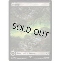 [EX+](FOIL)(フルアート)(322)沼/Swamp《英語》【PIP】