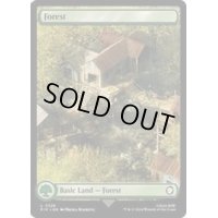 [EX+](FOIL)(フルアート)(326)森/Forest《英語》【PIP】